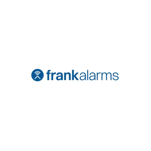 Frank Alarms brand logo for frankalarms.co.uk