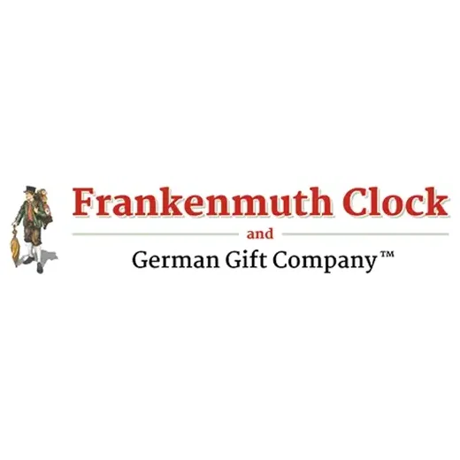 Frankenmuth Clock Company brand logo for frankenmuthclock.com