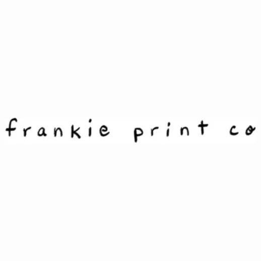 Frankie Print Co. brand logo for frankieprintco.com
