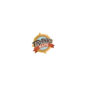 Franko's Maps brand logo for frankosmaps.com
