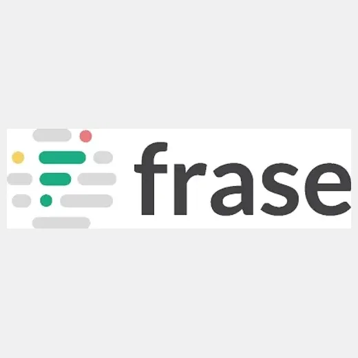 Frase brand logo for frase.io