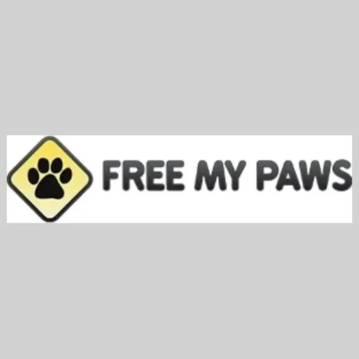 Free My Paws brand logo for freemypaws.com