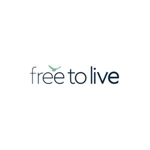 Free to Live brand logo for freetolive.com