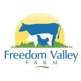 Freedom Valley Farm brand logo for freedomvalleyfarmmd.com