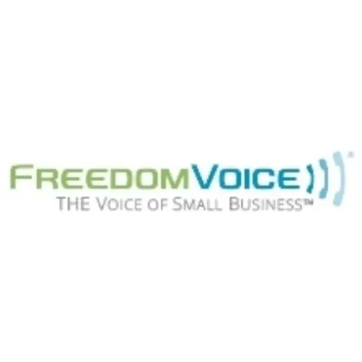 FreedomVoice brand logo for freedomvoice.com