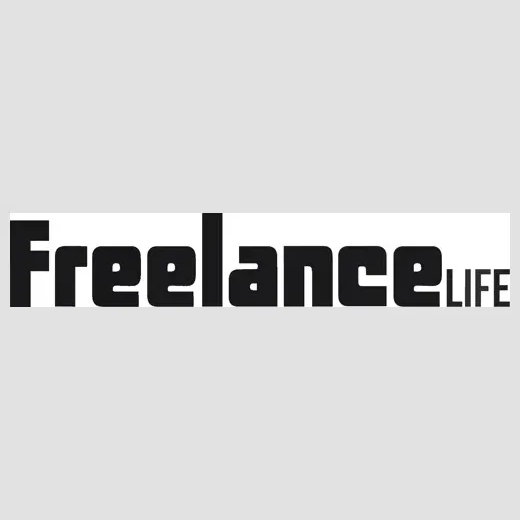 Freelance Life Magazine brand logo for freelancelifemagazine.com