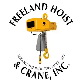 Freeland Hoist & Crane brand logo for freelandhoist.com