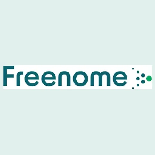 Freenome brand logo for freenome.com