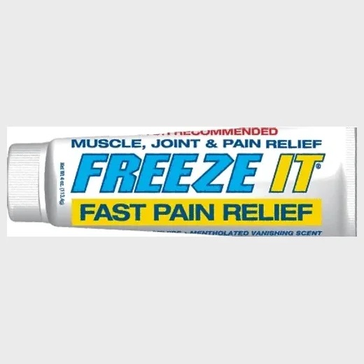 Freeze It Gel brand logo for freezeitgel.com