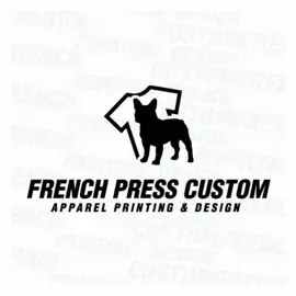 French Press Custom brand logo for frenchpresscustom.com