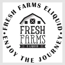 Fresh Farms E-Liquid brand logo for freshfarmseliquid.com