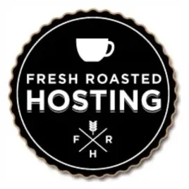 Fresh Roasted Hosting brand logo for freshroastedhosting.com