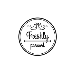 Freshly Pressed Socks brand logo for freshlypressedsocks.com