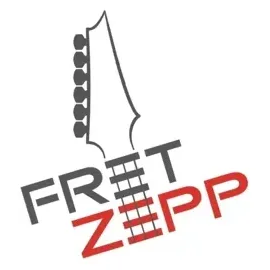 Fret Zeppelin brand logo for fretzeppelin.com