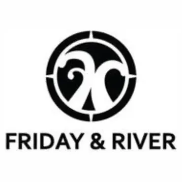 Friday + River brand logo for fridayandriver.com