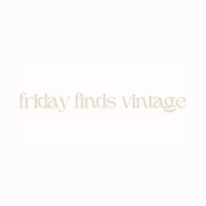fridayfindsvintage brand logo for fridayfindsvintage.com