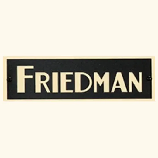Friedman Amplification brand logo for friedmanamplification.com