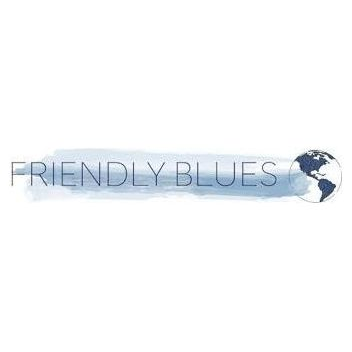 Friendly Blues brand logo for friendlyblues.com