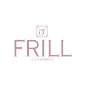 frillgiftboutique brand logo for frillgiftboutique.com