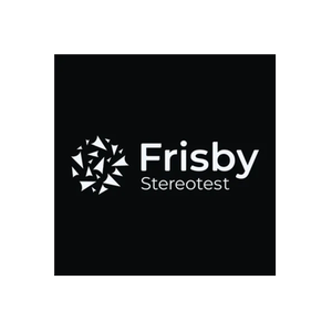 Frisby Stereo Test brand logo for frisbystereotest.com