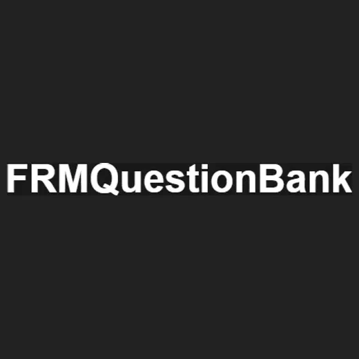 FRM Question Bank brand logo for frmquestionbank.com