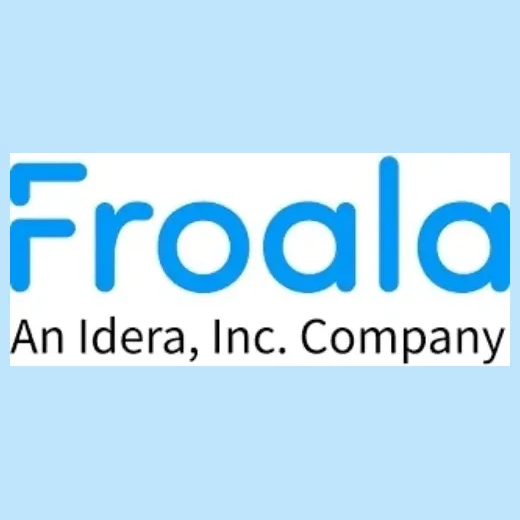 Froala brand logo for froala.com