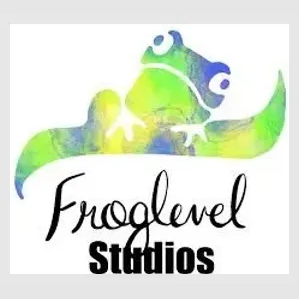 froglevelstudios brand logo for froglevelstudios.com