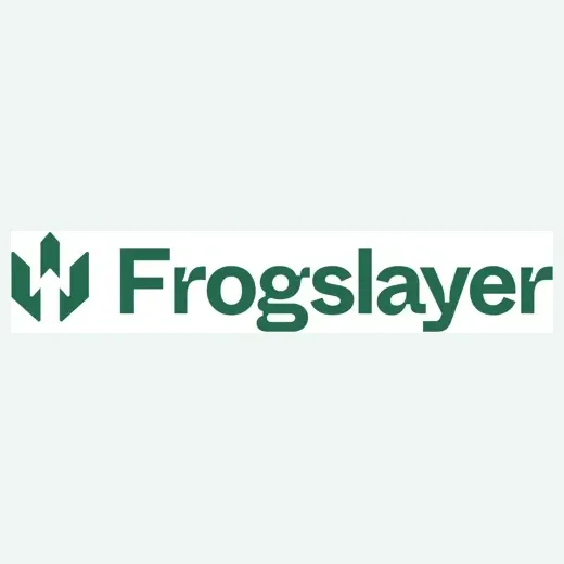Frogslayer brand logo for frogslayer.com
