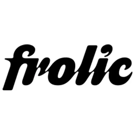 Frolic brand logo for enjoyfrolic.com