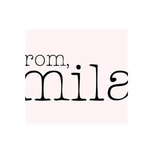 From Mila brand logo for frommila.com