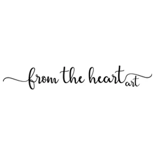 From the Heart Art brand logo for fromtheheartart.com