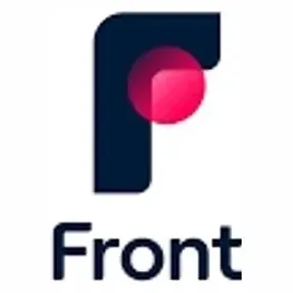 Front brand logo for front.com
