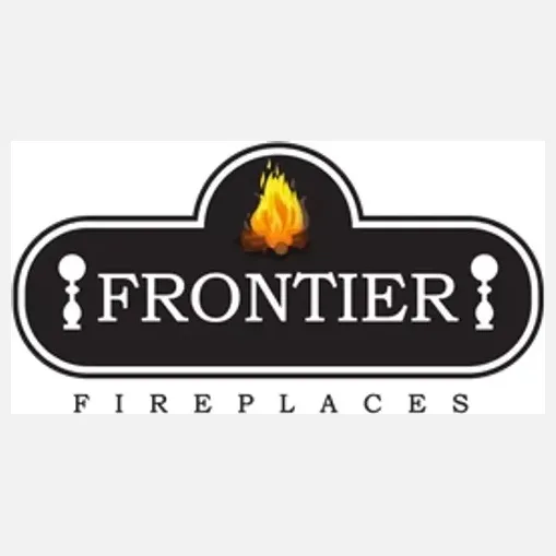 Frontier Fireplaces brand logo for frontierfireplaces.com