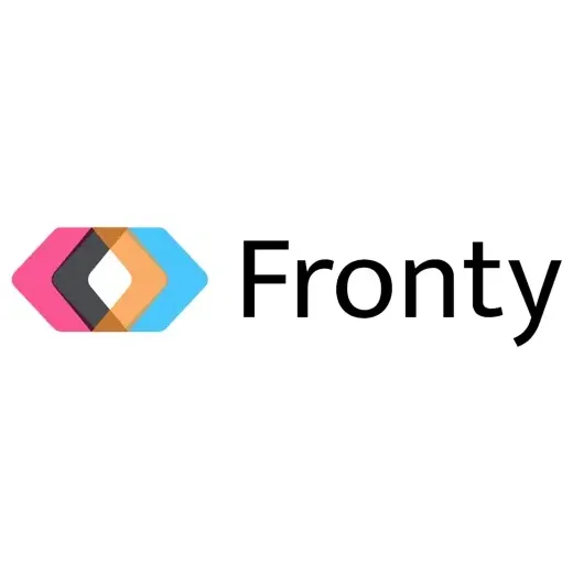 Fronty brand logo for fronty.com
