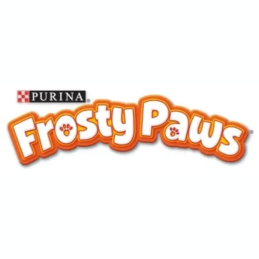 Frosty Paws brand logo for frostypawstreats.com