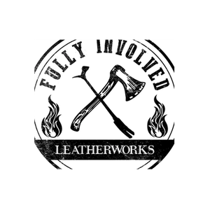Fully Involved Leatherworks brand logo for fullyinvolvedleatherworks.com