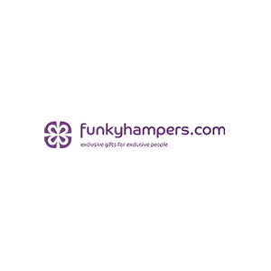 Funky Hampers brand logo for funkyhampers.com