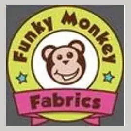 Funky Monkey Fabrics brand logo for funkymonkeyfabrics.com