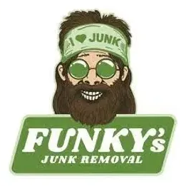 Funky's Junk Removal brand logo for funkysjunkremoval.com
