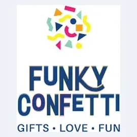 funkyconfetti brand logo for funkyconfetti.com