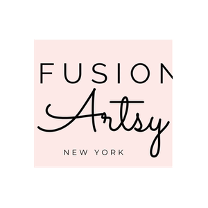 Fusion Art brand logo for fusionartsy.com