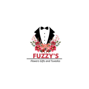 fuzzysflowershop brand logo for fuzzysflowershop.com