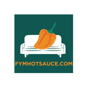FYM Hot Sauce brand logo for fymhotsauce.rocks