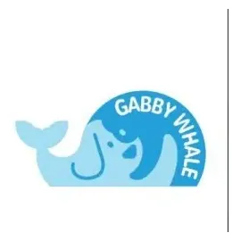 Gabby Whale brand logo for gabbywhale.com