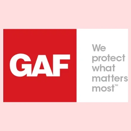 GAF brand logo for gaf.com
