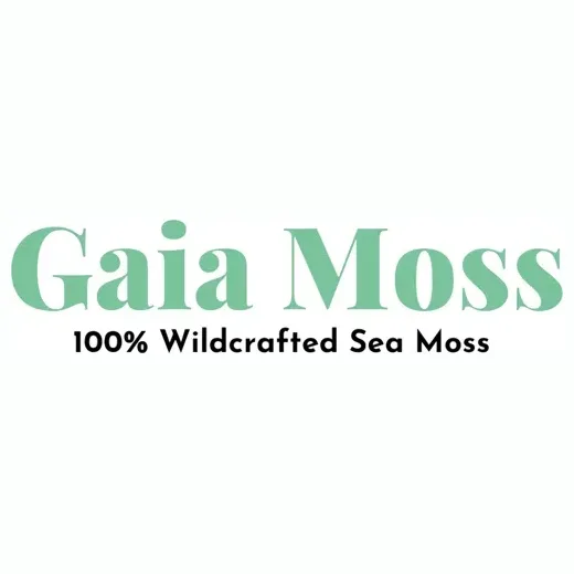 Gaia Sea Moss brand logo for gaiaseamoss.com