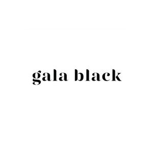 Gala Black brand logo for galablack.com