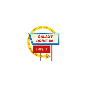 Galaxy Drive-In Theatre brand logo for galaxydriveintheatre.com