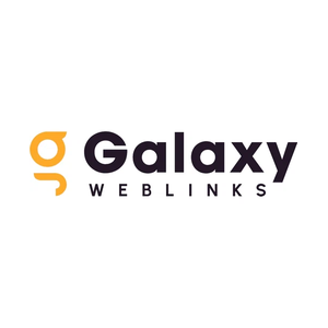 Galaxy Weblinks brand logo for galaxyweblinks.com