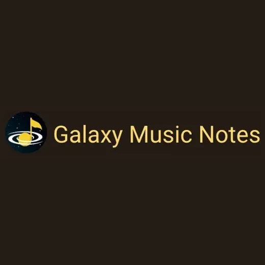 galaxymusicnotes brand logo for galaxymusicnotes.com